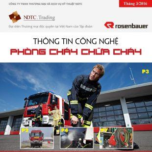 THÔNG TIN CÔNG NGHỆ PCCC & CNCH – THÁNG 3/2016